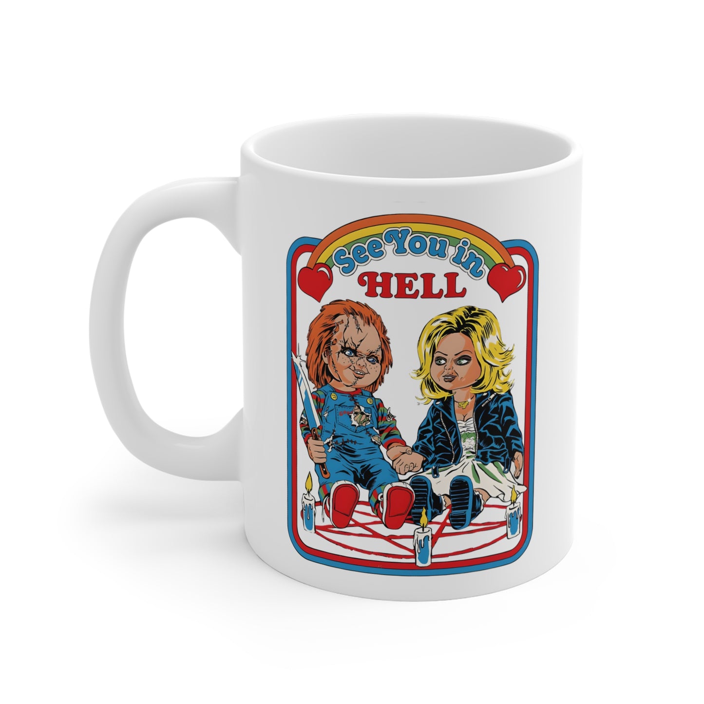 Chucky Valentine’s Mug, Horror Movie, Halloween