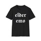 Elder Emo Softstyle T-Shirt, gothic, Halloween, up to 5XL