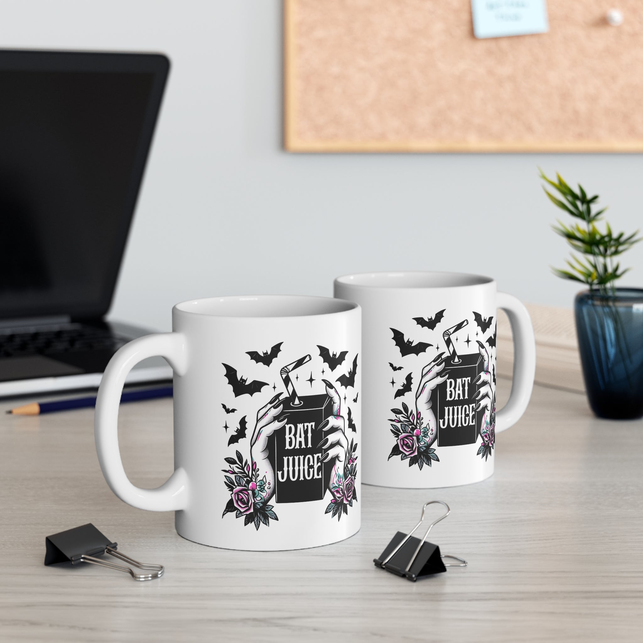 Bat Juice, Goth Mug