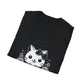 Spooky kawaii kitty T-shirt, up to 5XL, cute coquette