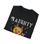 Naughty Krampus Gingerbread man, Christmas T-shirt, up to 5XL