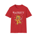 Naughty Krampus Gingerbread man, Christmas T-shirt, up to 5XL