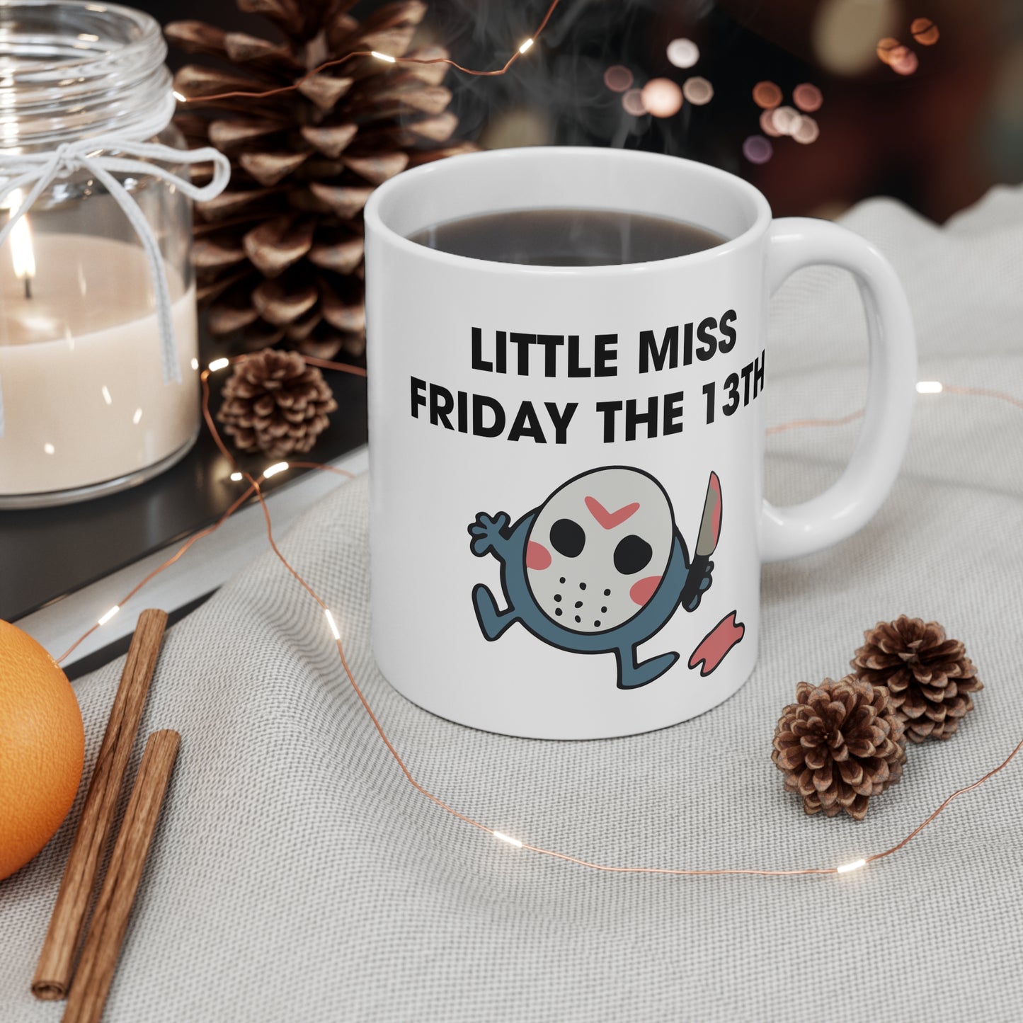 Little Miss Friday the 13th Mug, Jason Voorhees, Horror movies