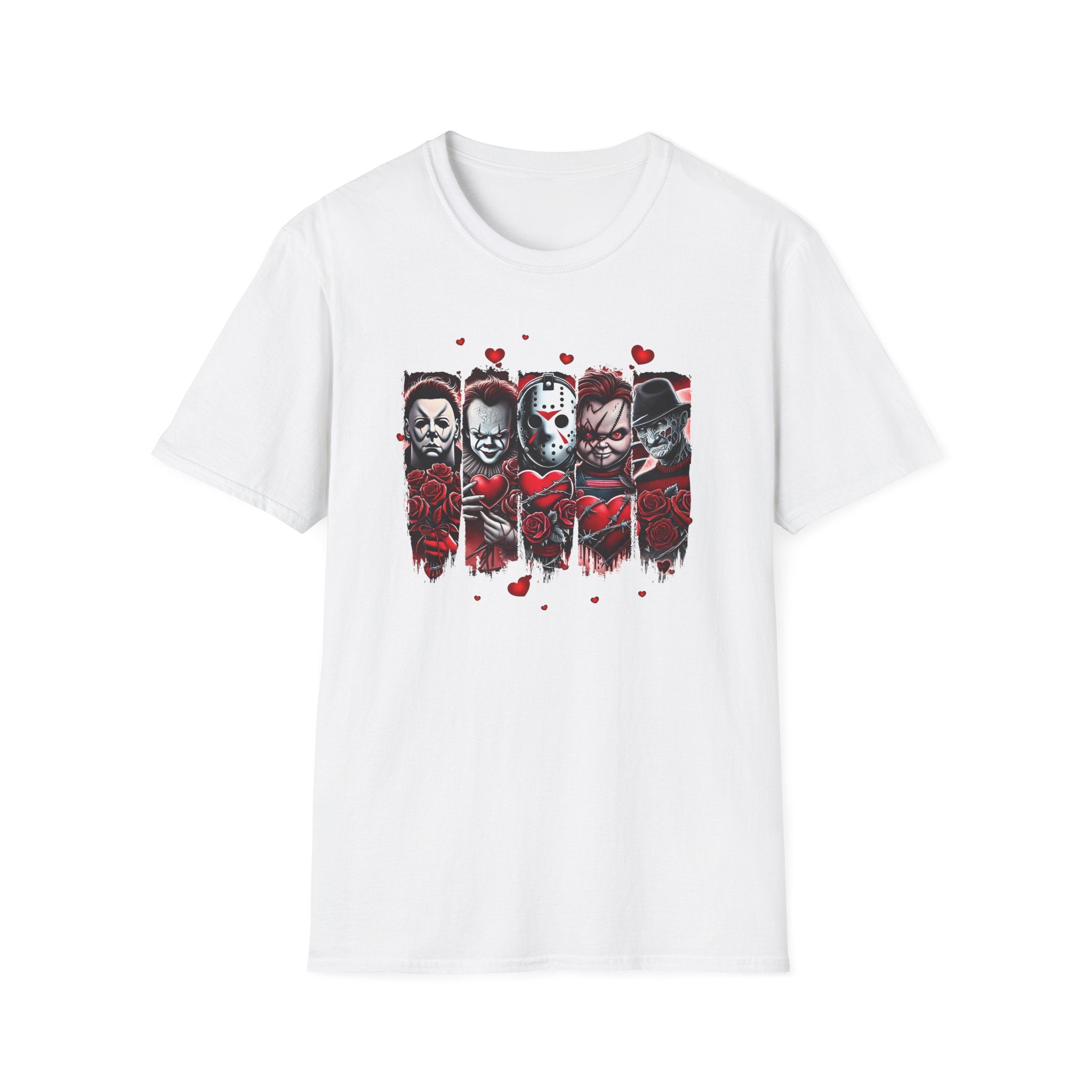 Valentine’s Killers Softstyle T-Shirt, up to 5XL, Horror Movies, Halloween