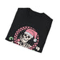 Pink Skeleton Christmas T-shirt, up to 5XL, spooky cute