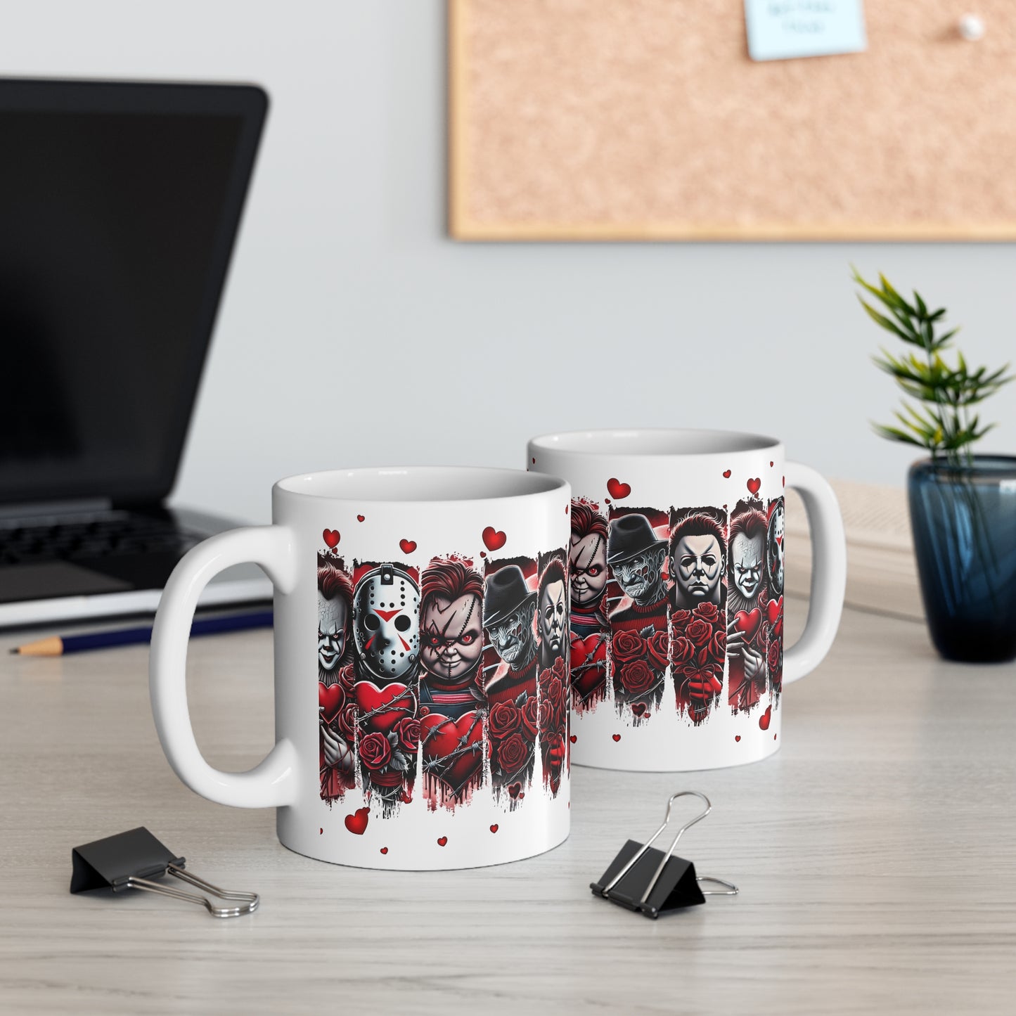 Valentine’s Killers Mug, Horror Movie, Halloween