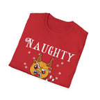 Naughty Krampus Gingerbread man, Christmas T-shirt, up to 5XL