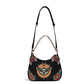 Death Moth Tattoo Vegan Leather Shoulder Handbag