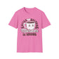 Coffee because murder is wrong, caffeinated, kawaii, Softstyle T-Shirt, up to 5XL