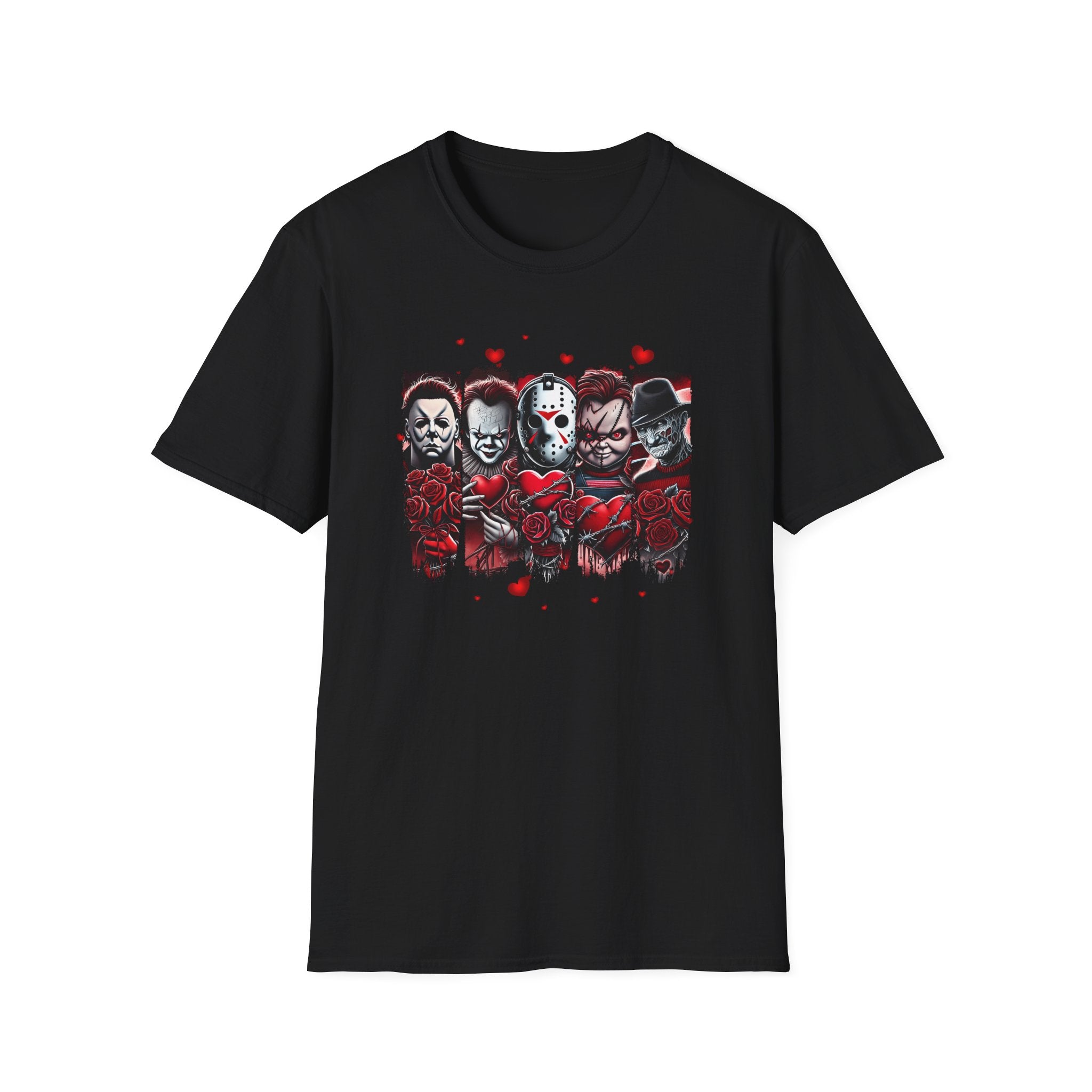 Valentine’s Killers Softstyle T-Shirt, up to 5XL, Horror Movies, Halloween