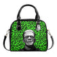 Frankenstein Vegan Leather Gothic Handbag,Horror Movie, Halloween