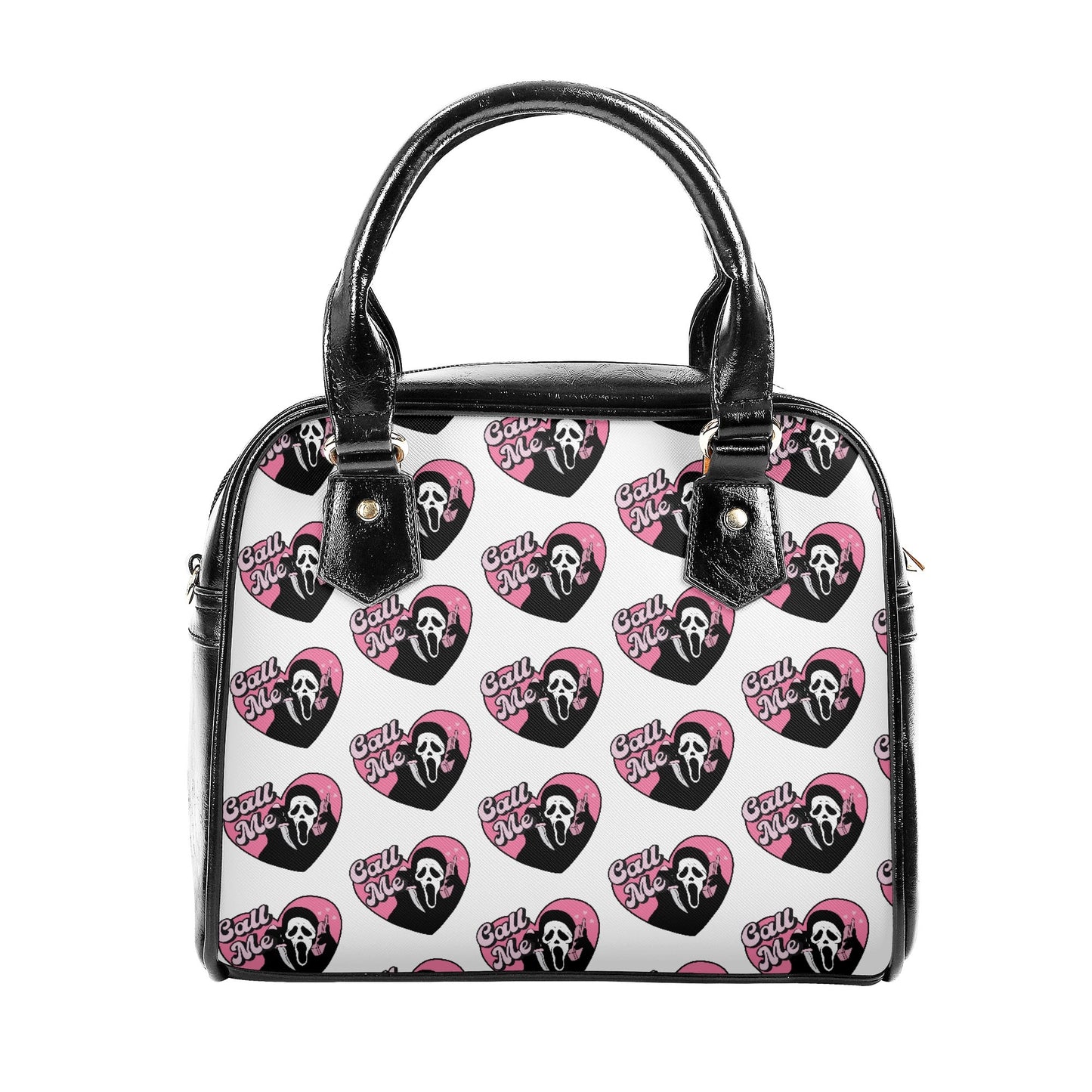 Ghostface Call Me Vegan Leather Handbag, Horror Movies