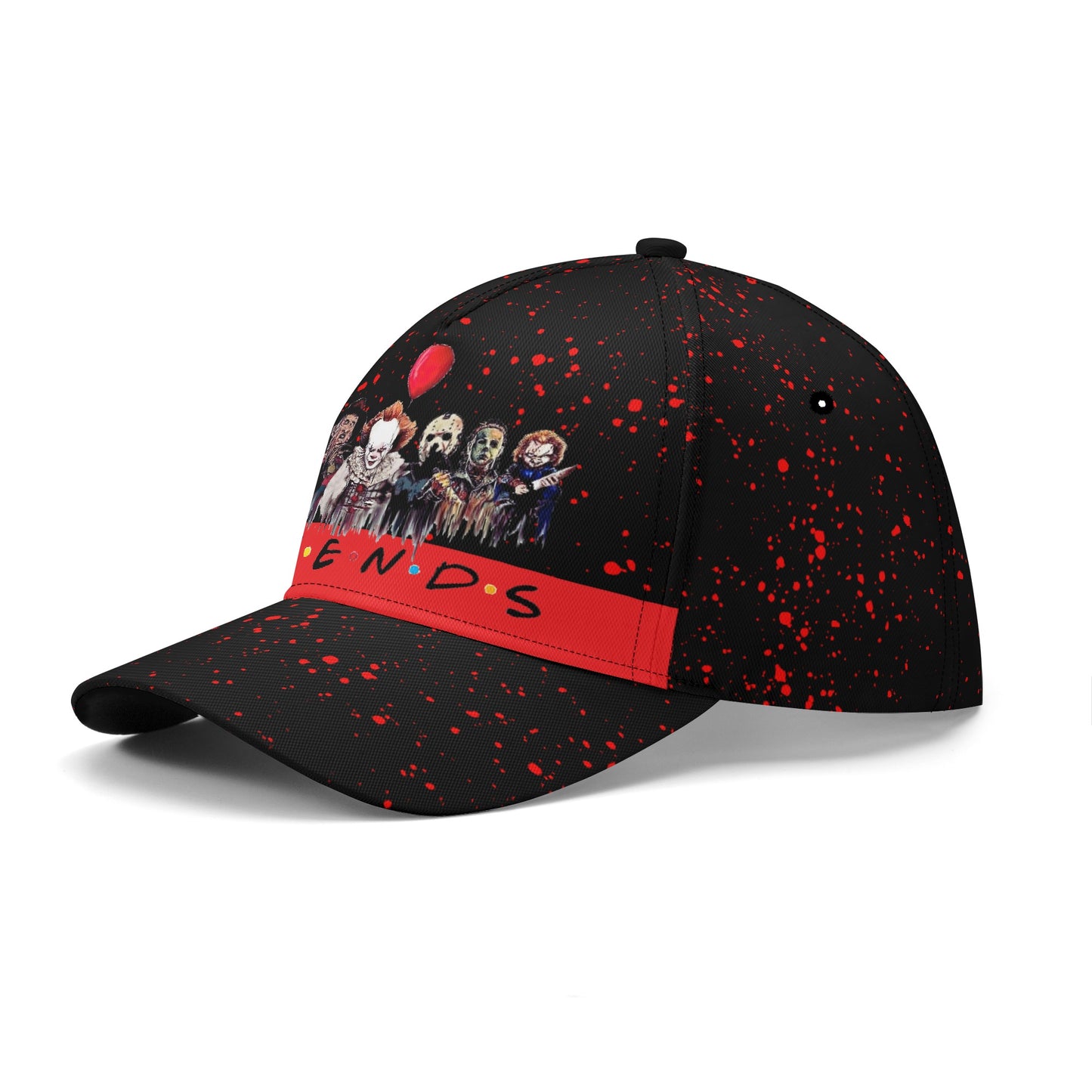 Killer Friends Baseball Cap, Horror Movies, Halloween