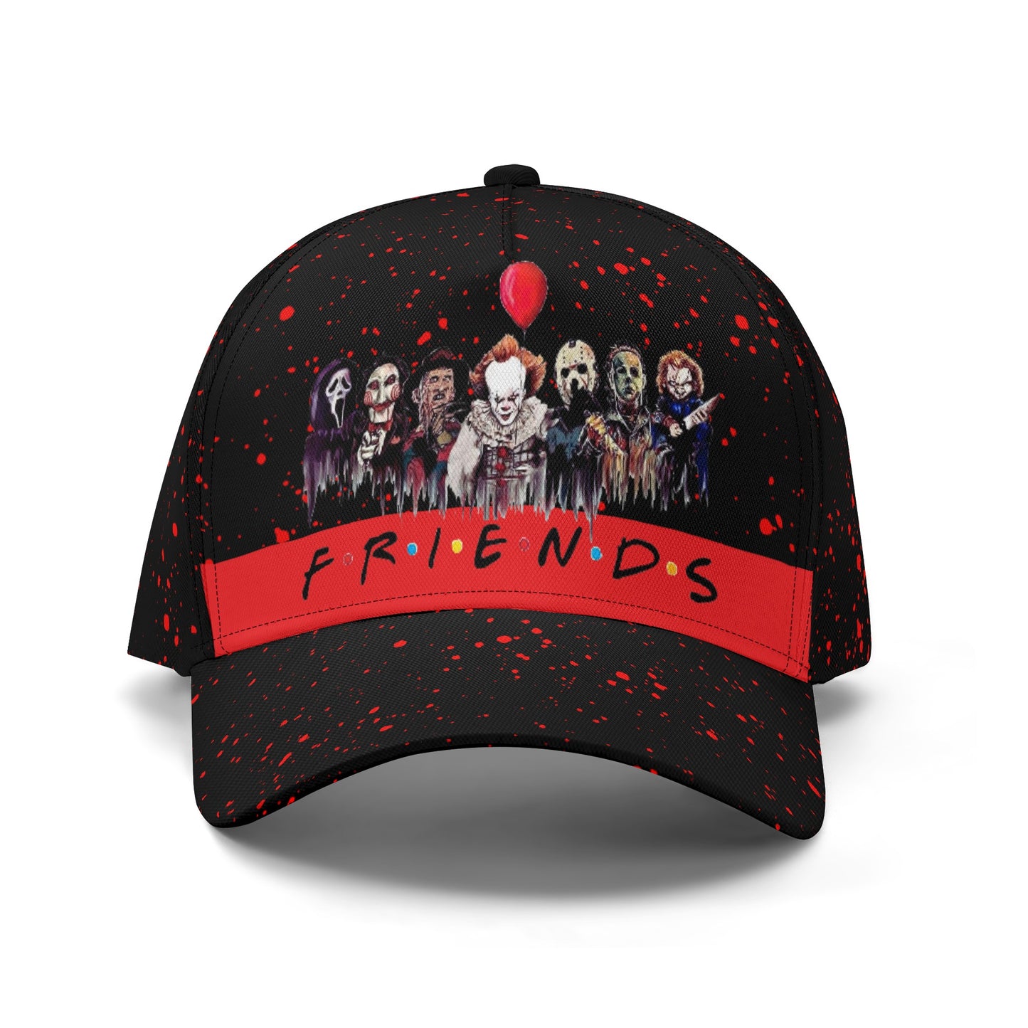 Killer Friends Baseball Cap, Horror Movies, Halloween