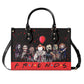 Killer Friends, Vegan Leather Gothic Handbag, Halloween, Horror Movies, Ghostface, Pennywise