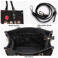 Killer Friends, Vegan Leather Gothic Handbag, Halloween, Horror Movies, Ghostface, Pennywise