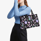 Midnight Coven Handbag, Pastel Goth Vegan Leather Handbag