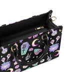 Midnight Coven Handbag, Pastel Goth Vegan Leather Handbag