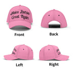 Make Barbie Great Again, Pink Baseball Cap, parody hat
