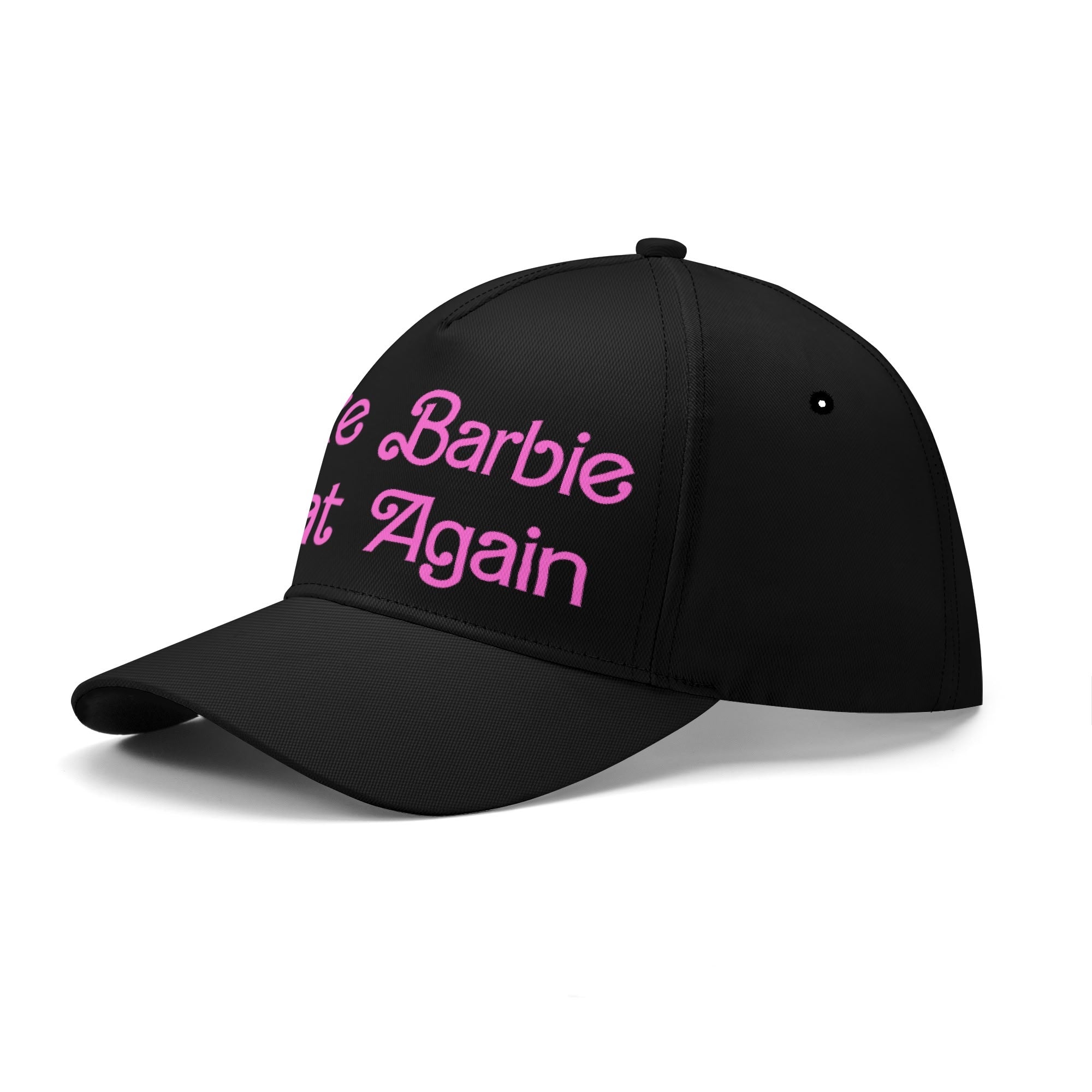Make Barbie Great Again, Black Baseball Cap, parody hat