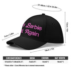 Make Barbie Great Again, Black Baseball Cap, parody hat