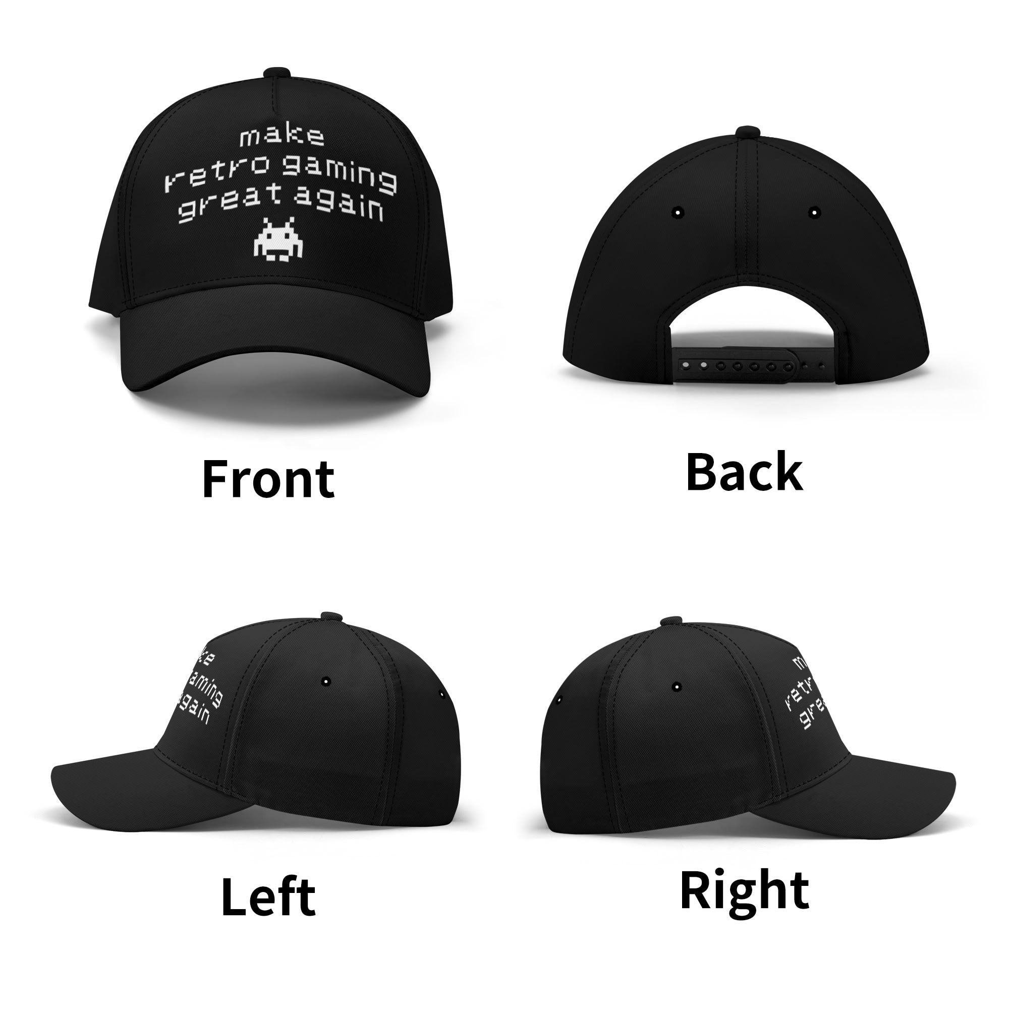 Retro Gaming Baseball Cap, parody hat