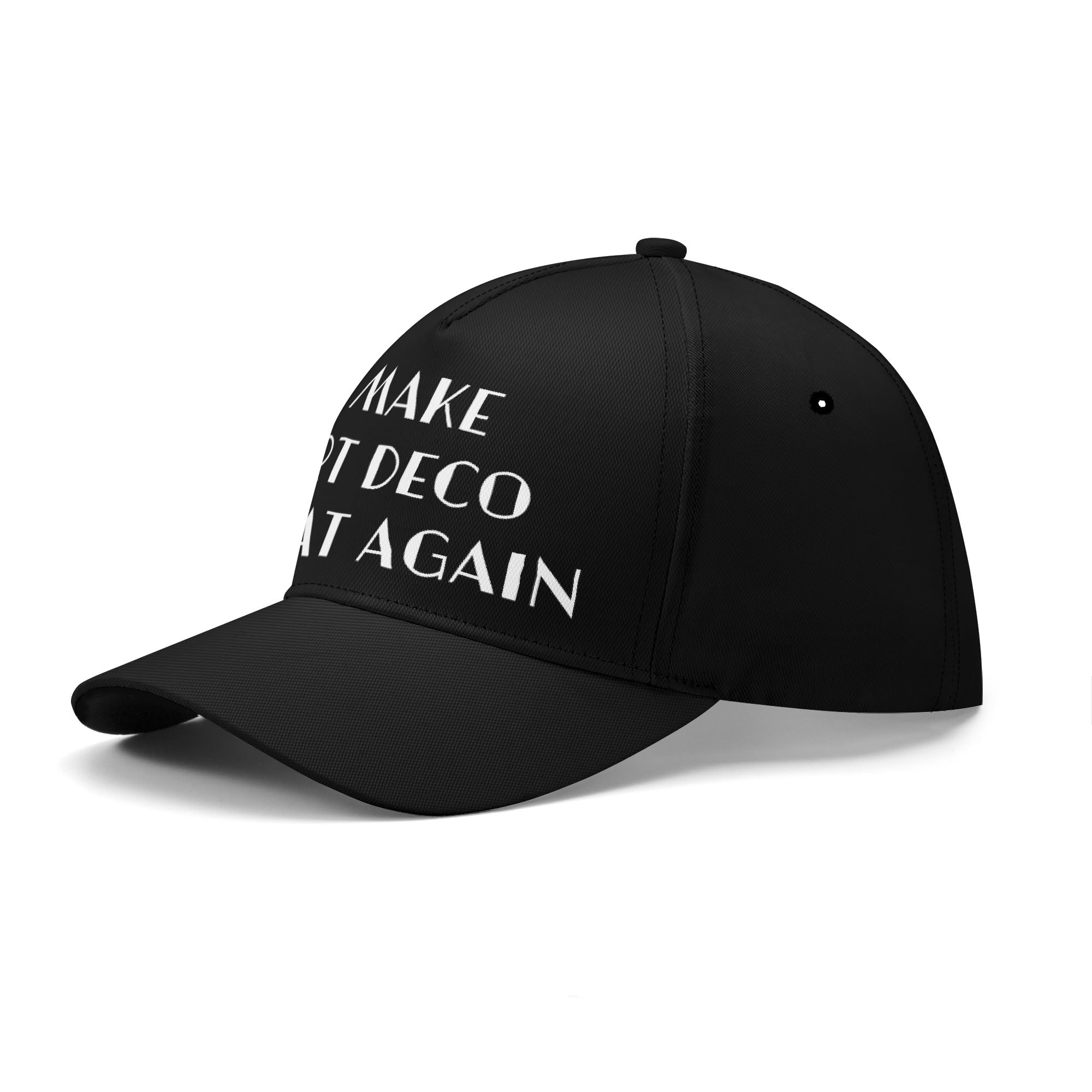 Art Deco Baseball Cap, parody hat