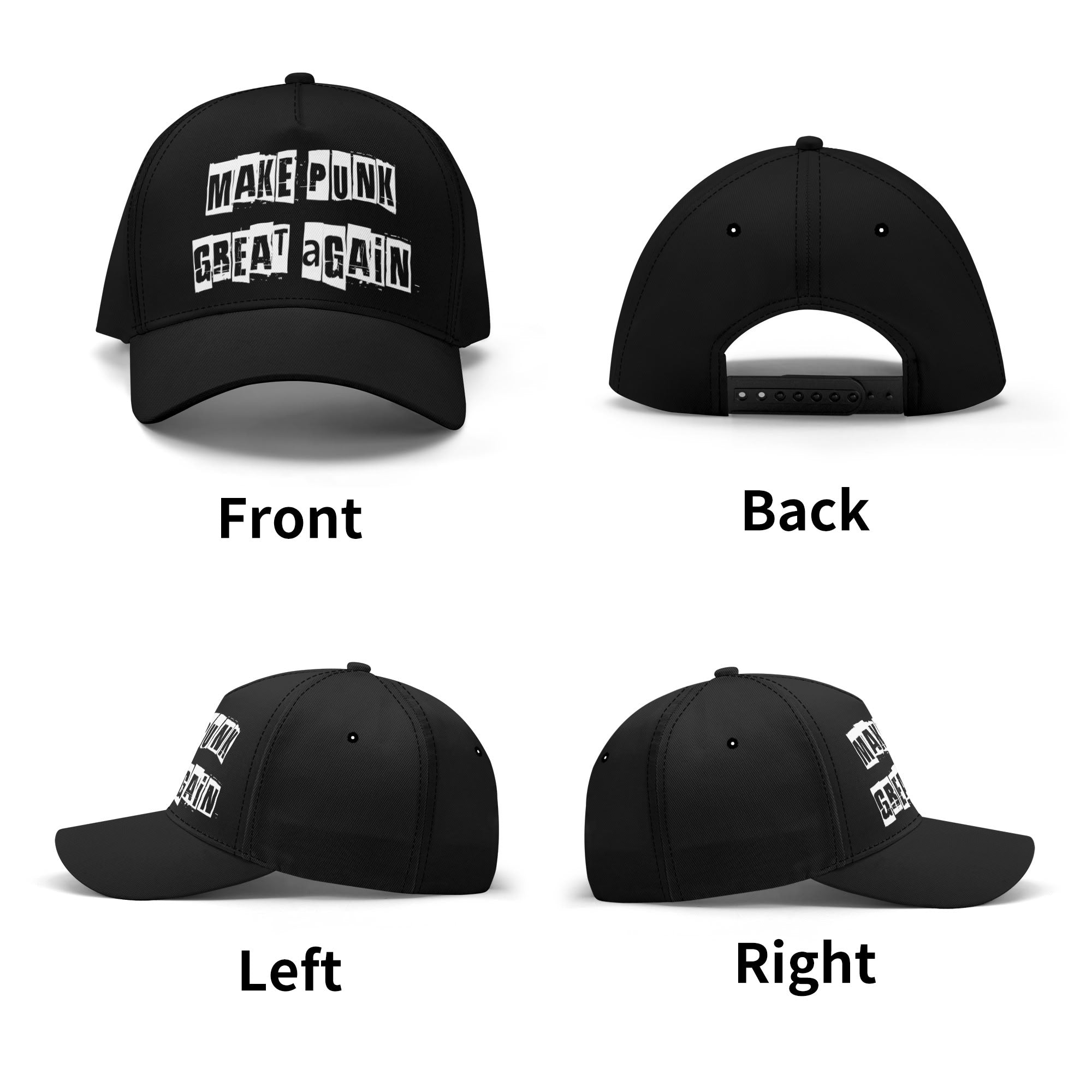 Make Punk Great Again ! Baseball Cap, parody hat