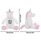 Life is tough but so are You, Emotional Support Plushie Unicorn, Mental Health