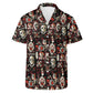 Tiki Horror Movies Mens Casual Hawaiian Shirt, up to 6XL