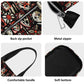 Tiki Horror Movies Vegan Leather Tote Bag