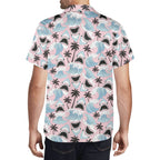 Shark Frenzy Hawaiian Shirt, horror movie, Summerween