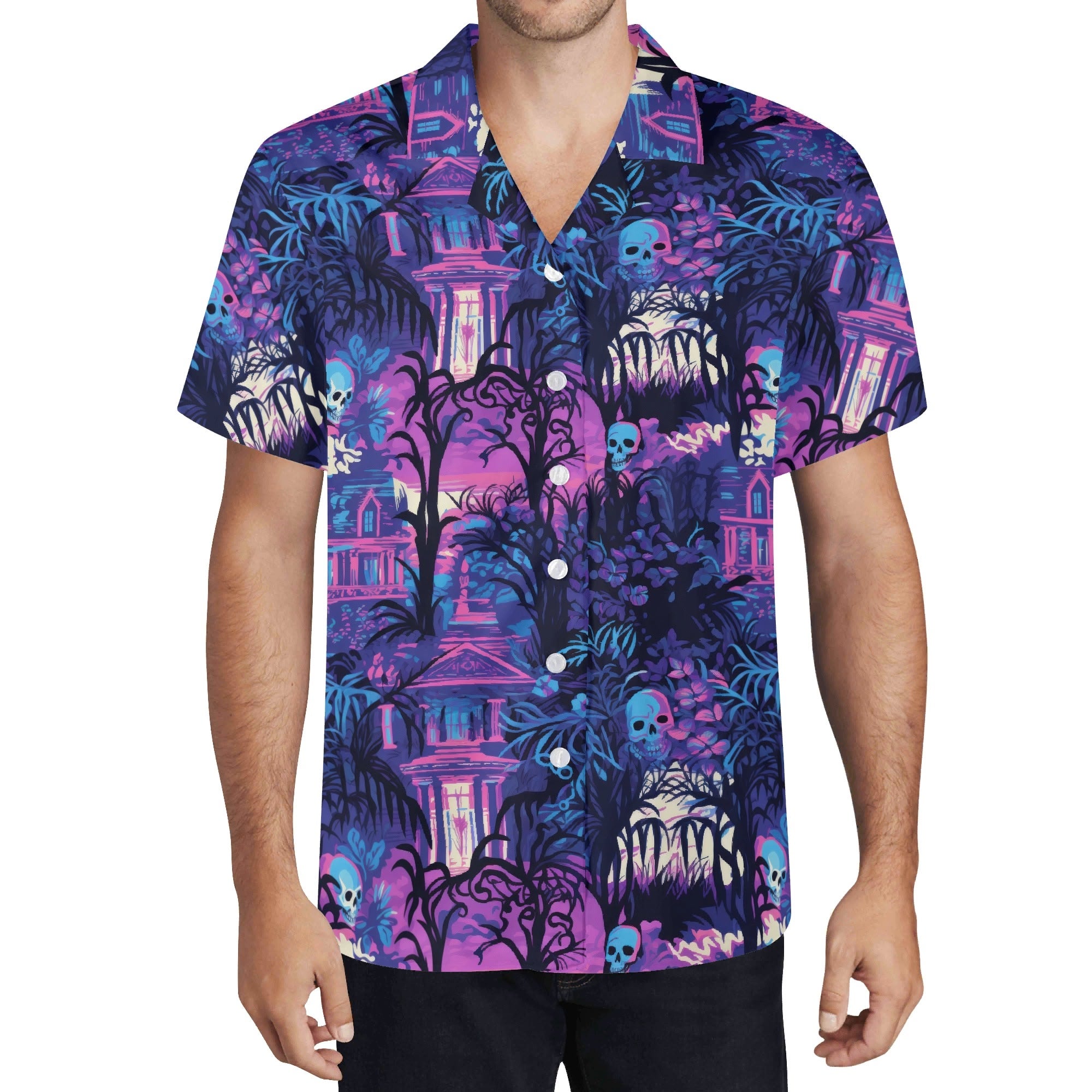 Spooky Night Hawaiian Shirt, Summerween