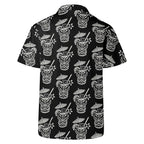 Demon Tiki Cocktail Hawaiian Shirt, Spooky Summer Shirt
