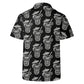 Demon Tiki Cocktail Hawaiian Shirt, Spooky Summer Shirt