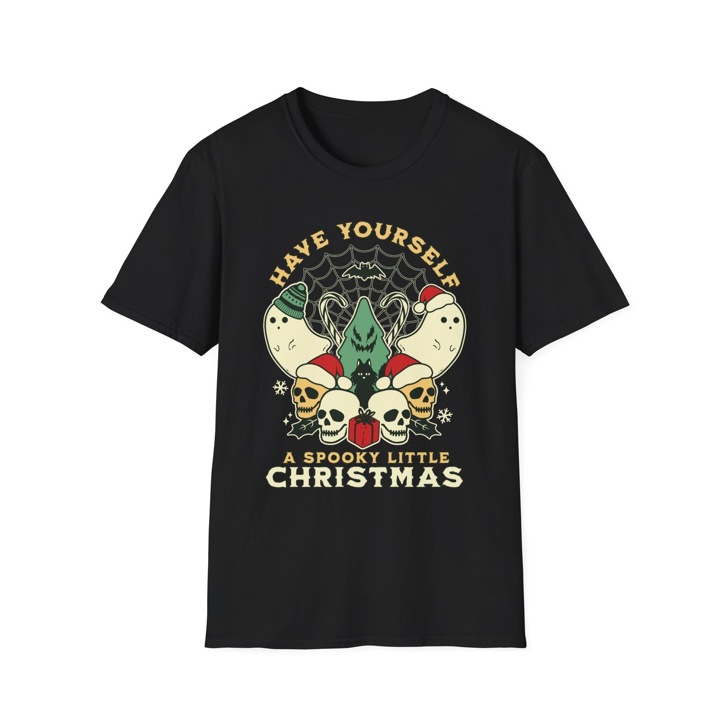 Spooky Little Christmas T-shirt, up to 5XL