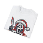 Merry Slashmas, Ghostface, up to 5XL, Softstyle T-Shirt, Christmas, Scream, Horror Movie