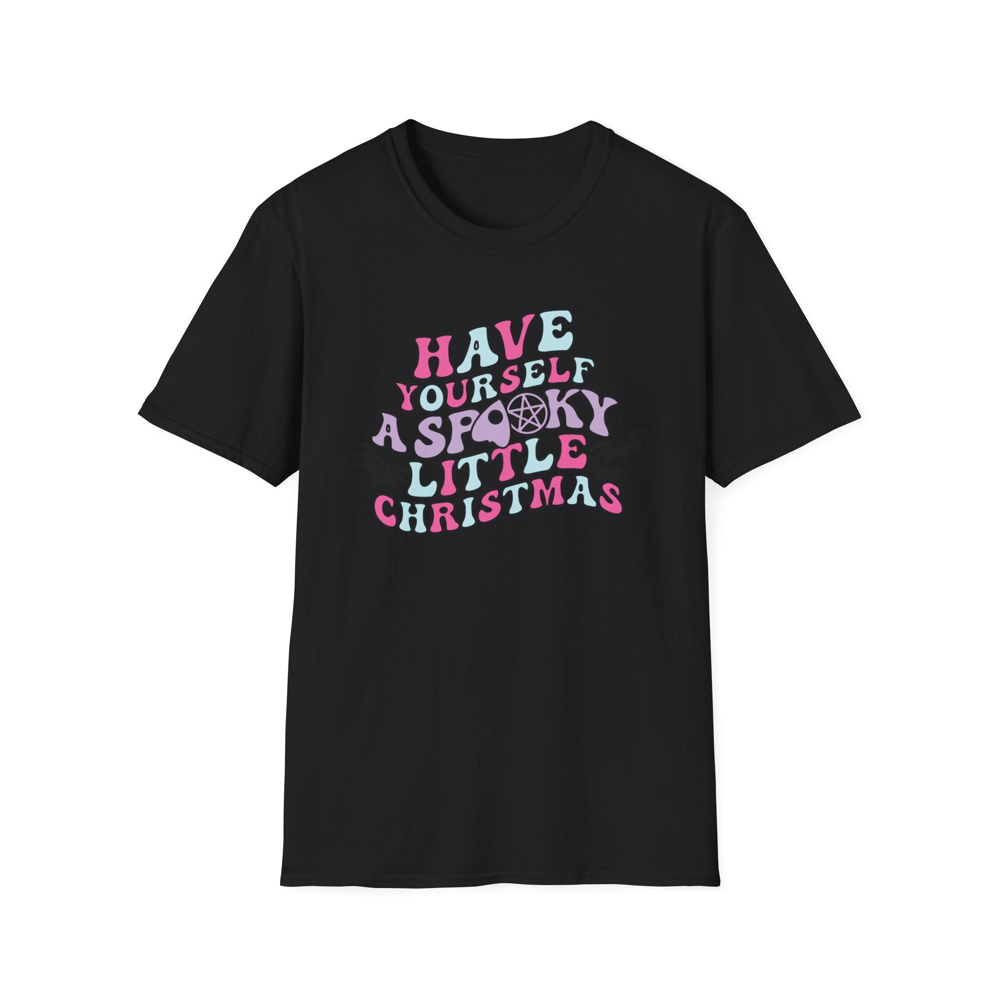 Spooky Little Christmas T-shirt, up to 5XL, pastel goth