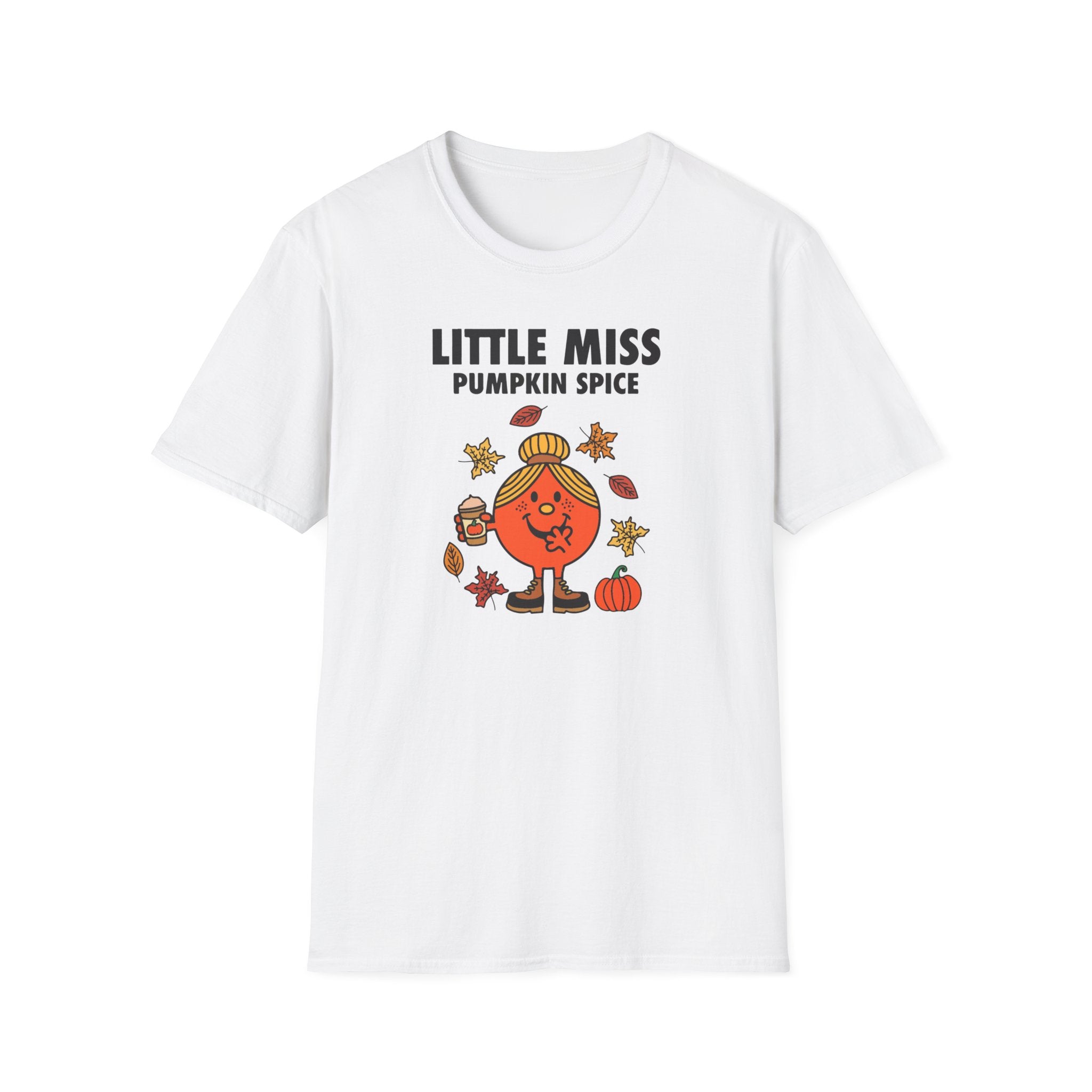 Little Miss Pumpkin Spice T-shirt, up to 5XL
