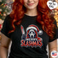 Merry Slashmas, Ghostface, Softstyle T-Shirt, Christmas, Scream, Horror Movie