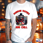 Horror movies and chill Softstyle T-Shirt, Freddy Krueger, Horror Movies