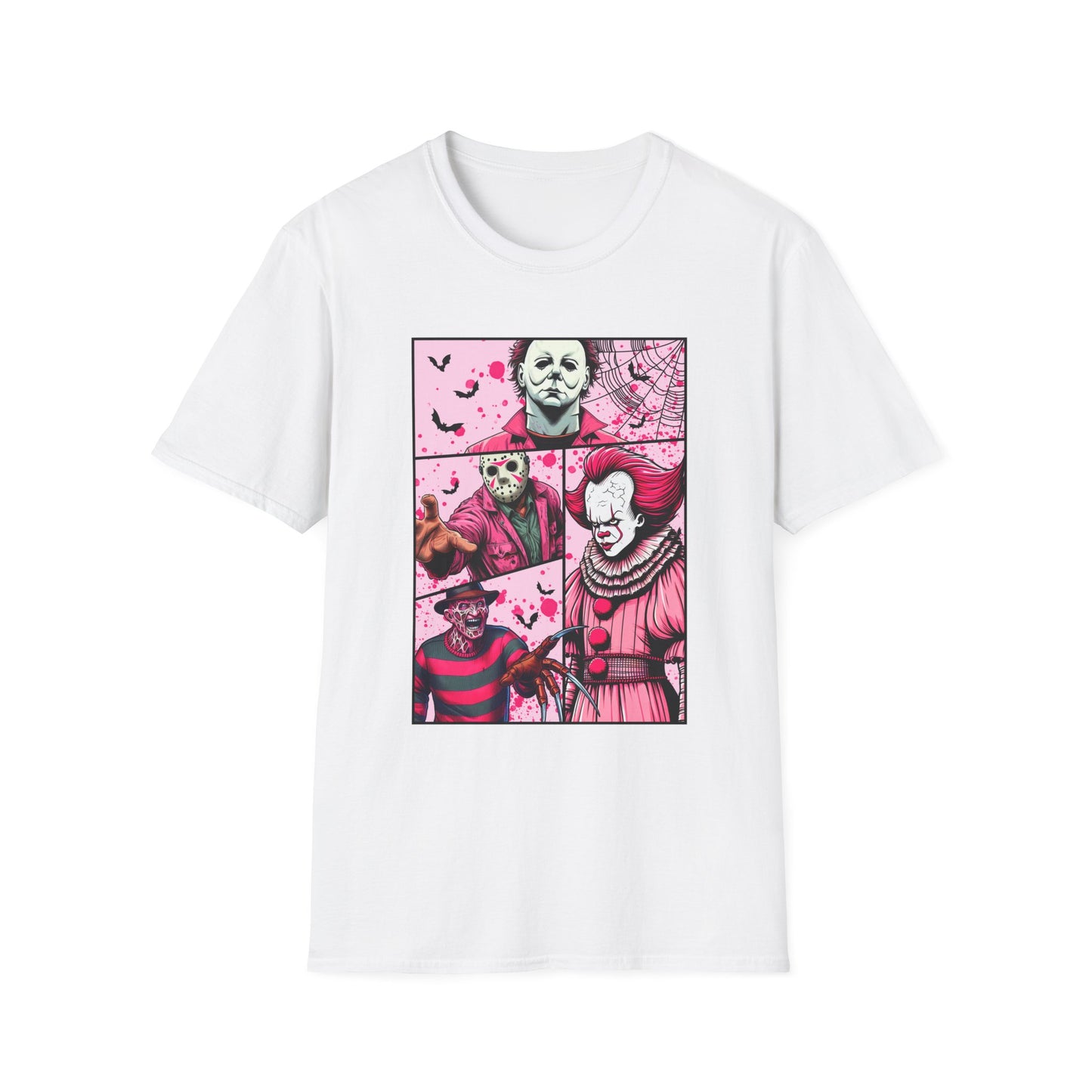 Pastel goth horror movies, Halloween,  Softstyle T-Shirt