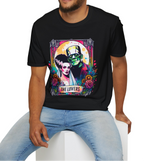Frankenstein Tarot Card Softstyle T-Shirt, up to 5XL, Horror Movies, Halloween