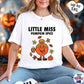 Little Miss Pumpkin Spice T-shirt, up to 5XL