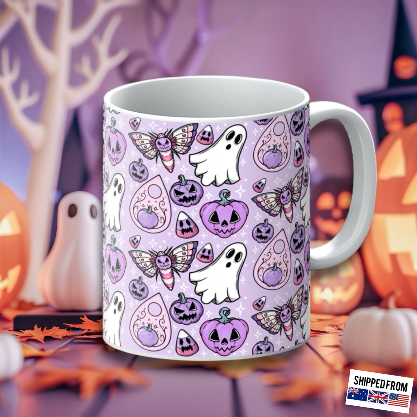 Spooky cute pastel Halloween Mug