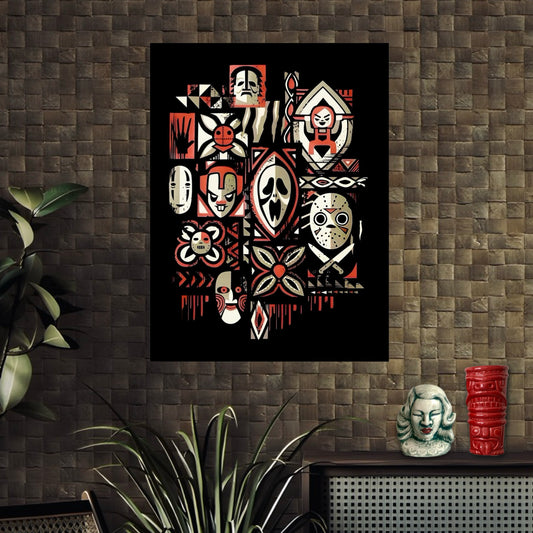 Tiki Horror movies poster