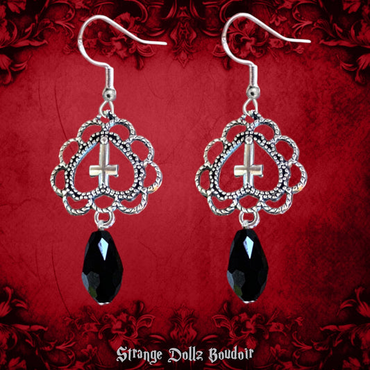 Gothic earrings, Strange Dollz Boudoir