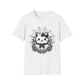 Spooky kawaii kitty T-shirt, up to 5XL, cute coquette