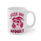 Cute but Spooky, Halloween Mug, cute Racoon