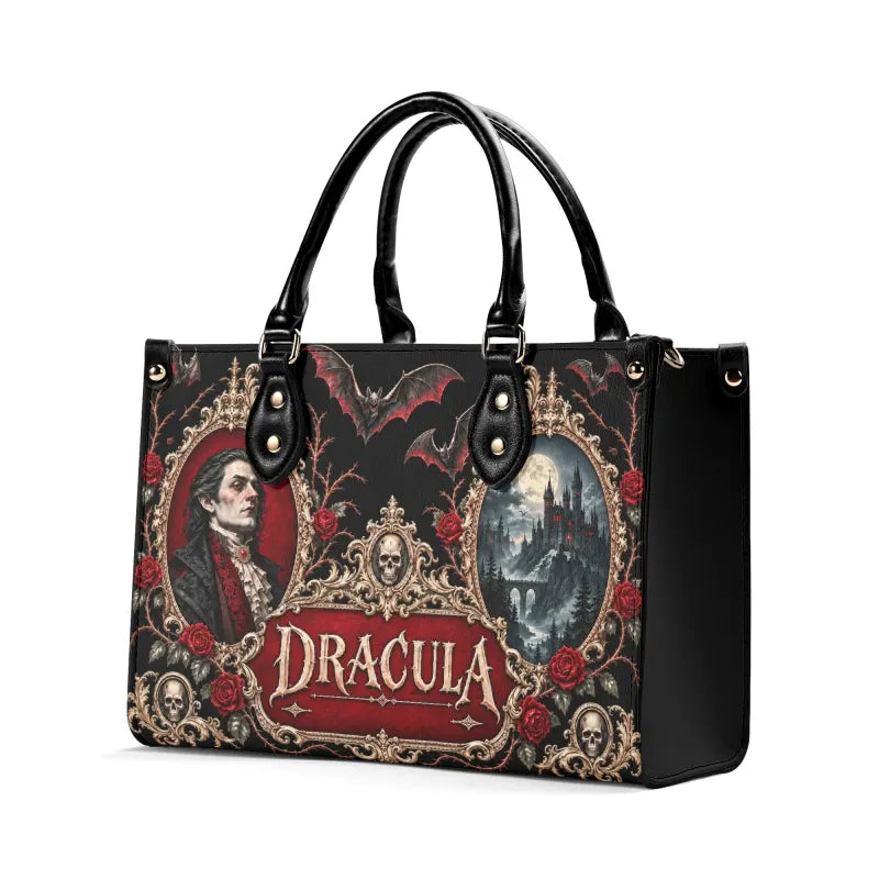 Dracula vegan leather luxury handbag